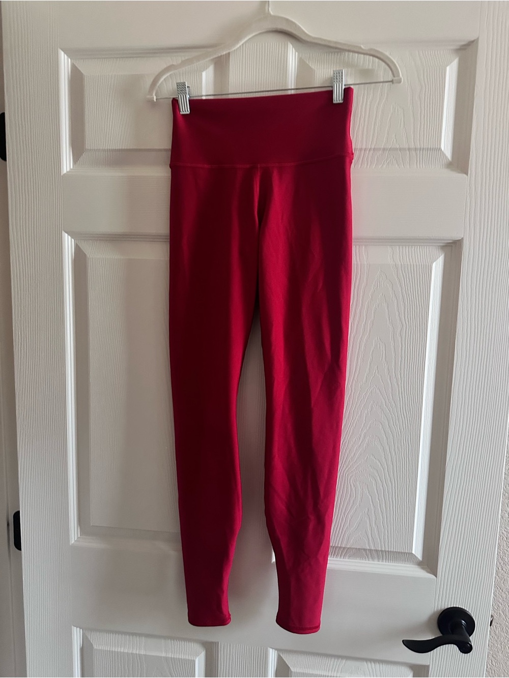 ALO Yoga Red High-Waist Leggings